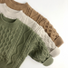 Knitted cable jumper keeps kids warm all season – soft cotton mix, machine washable | kids knitwear