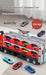 Toy transport truck with 8 miniature cars – durable, realistic design | kids 3+