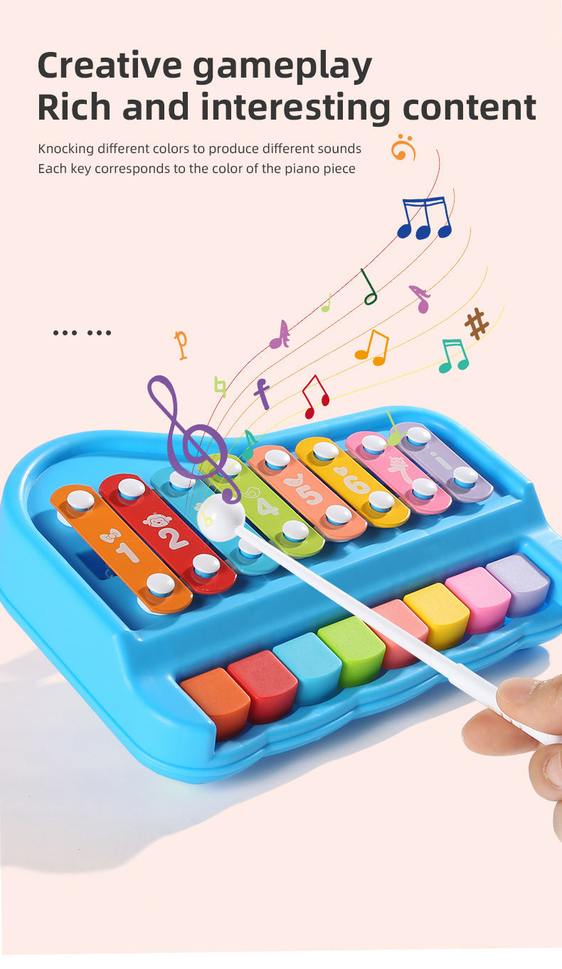 Xylophone & piano set for creative play – boosts motor skills and rhythm | Musical toy
