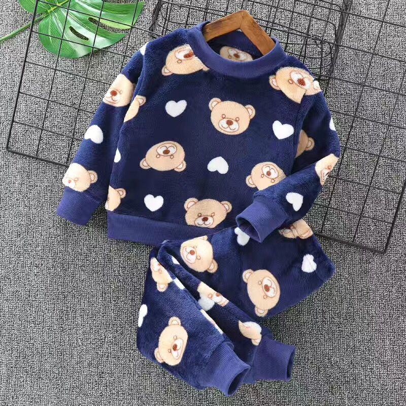 Fleece winter outfit for kids – warm, cosy and suitable indoors and out | for boys and girls