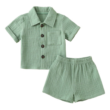 Breathable linen summer set for toddlers – soft, lightweight, easy to wear | baby outfits