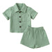 Breathable linen summer set for toddlers – soft, lightweight, easy to wear | baby outfits