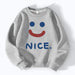 Jumper with Nice print – soft cotton, ribbed cuffs | kids