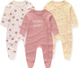 Baby bodysuit set keeps little ones warm and cosy – soft, breathable, set of 3 | 0–12 months