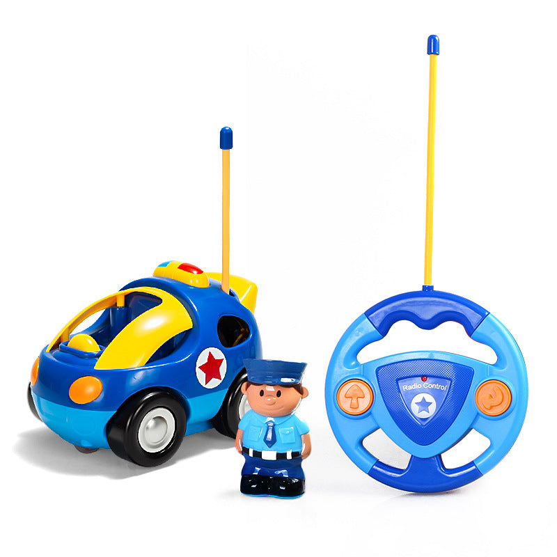 RC police car with sirens and lights – easy control, durable build | kids' toy