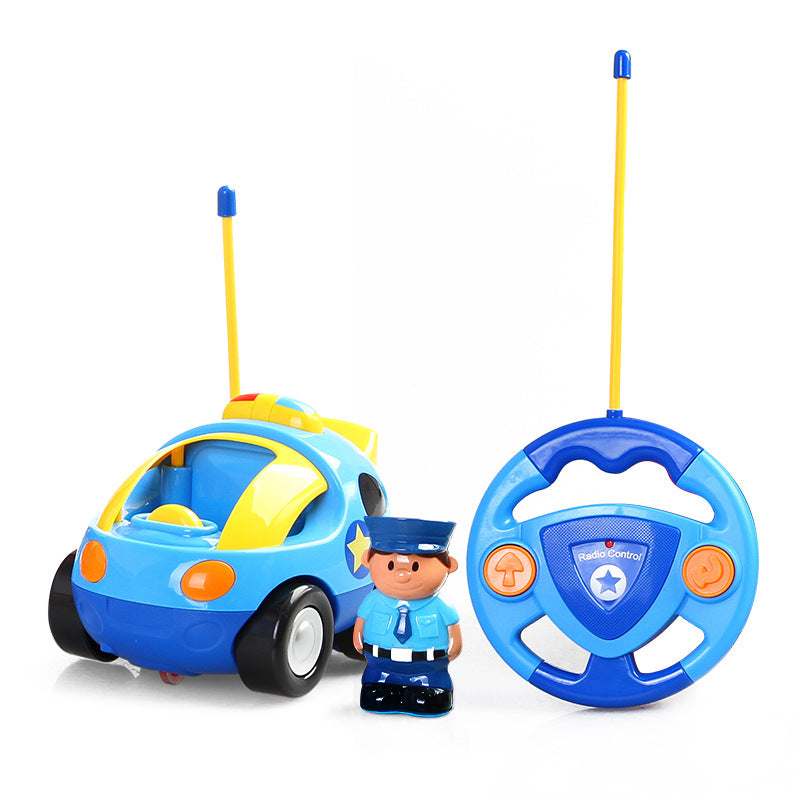 RC police car with sirens and lights – easy control, durable build | kids' toy