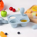 5-piece baby teether set – BPA-free silicone with handle grip | Teething toys
