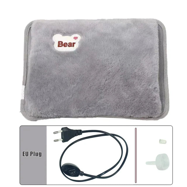 Rechargeable hot water bottle – safe, soft, leak-free | for babies & kids