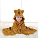 Hooded baby bath towel – soft, absorbent, animal design | for babies & toddlers