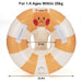 Baby swim ring with sun canopy – inflatable float | Up to 25kg