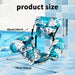 Inflatable floating pool chair with breathable mesh seat – foldable and lightweight | Pool lounger