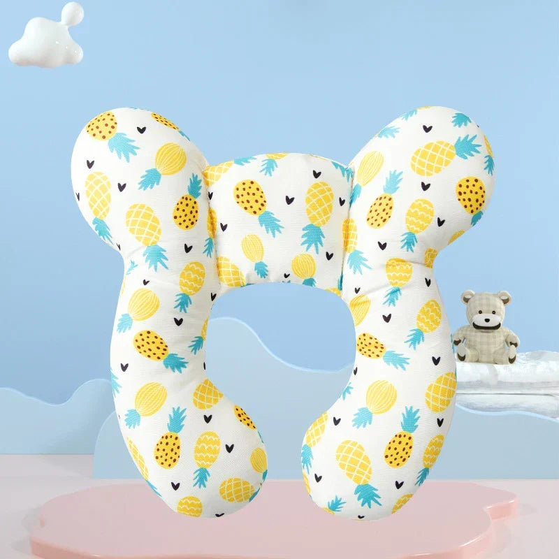 Baby neck pillow for car seat – ergonomic, soft travel cushion | for babies