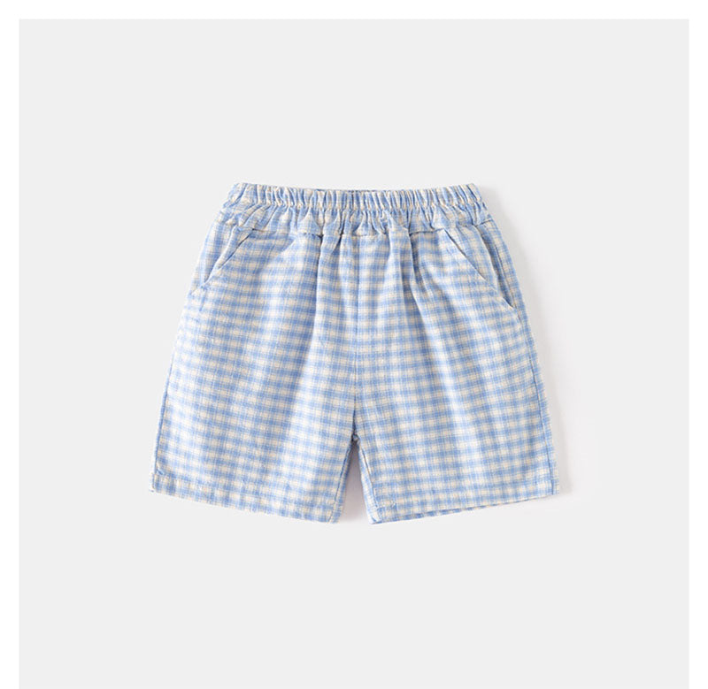 Summer outfit set with soft cotton – T-shirt, shorts & elastic waist | Unisex kids