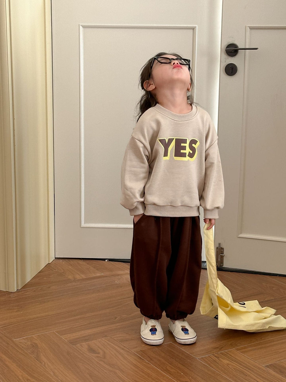 Kids' cotton tracksuit – sweater and trousers set | boys and girls