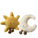 Soft comfort toy for bedtime – lightweight, skin-friendly, moon or sun design | baby & toddler