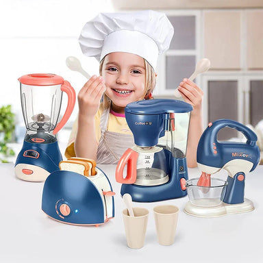 Toy kitchen set with sound and moving parts – realistic sounds, role play | Kids