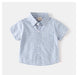 Summer outfit set with soft cotton – T-shirt, shorts & elastic waist | Unisex kids