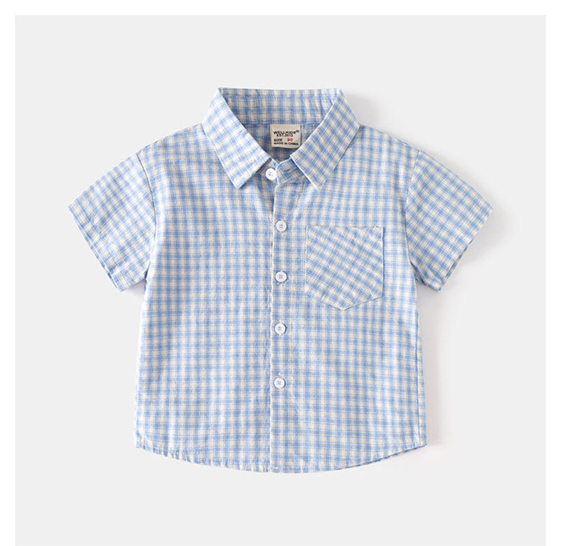 Summer outfit set with soft cotton – T-shirt, shorts & elastic waist | Unisex kids