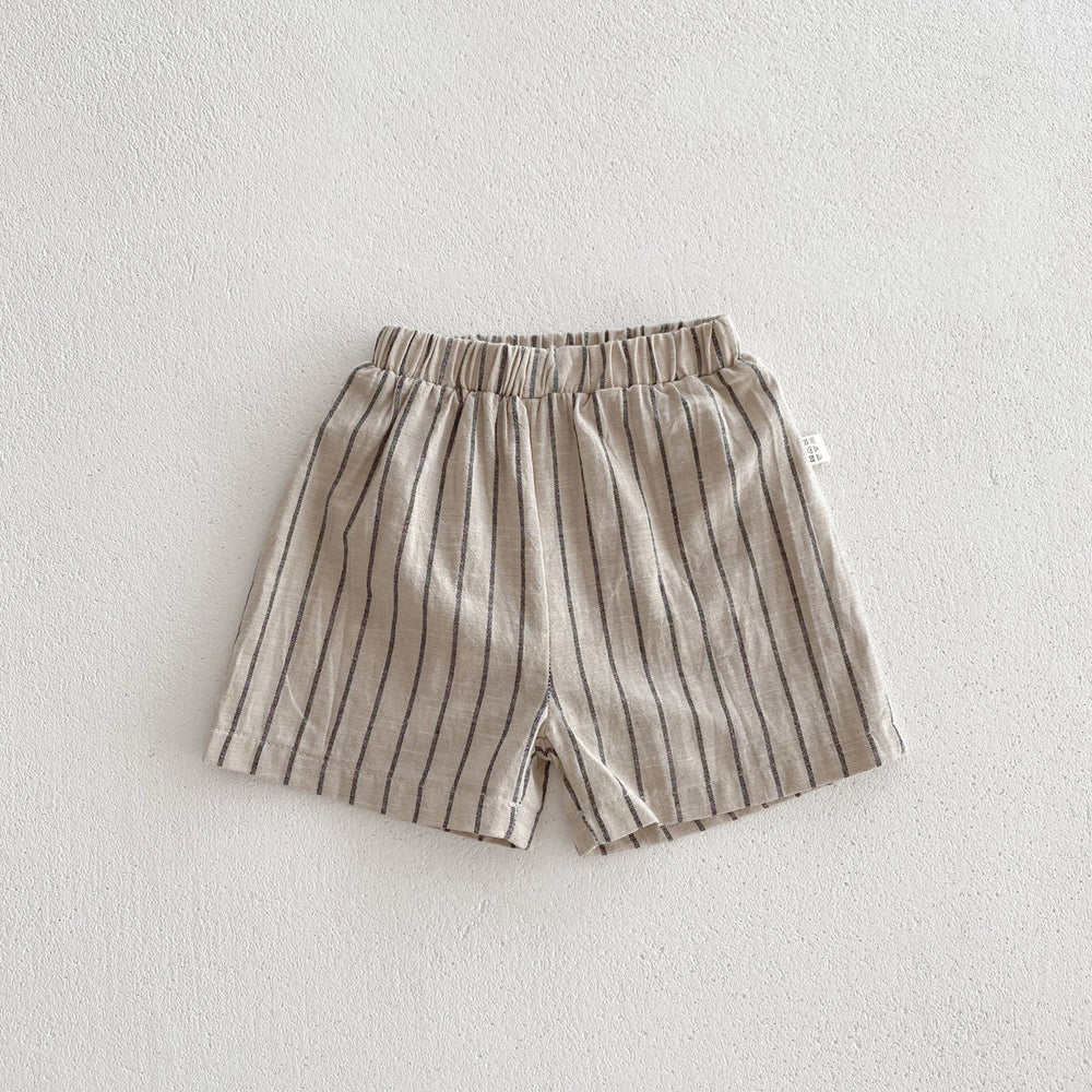 Baby boys summer set with shirt and shorts – breathable, comfortable fit | 0–5 years