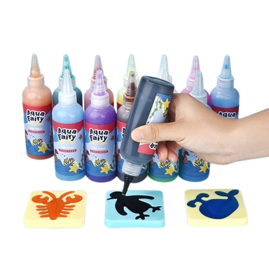 Craft kit for magical fairies and figures in water – fine motor skills, creative play | ages 4+
