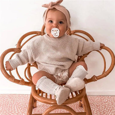 Knitted jumper with soft, breathable fabric – warm, versatile, many colours | Kids