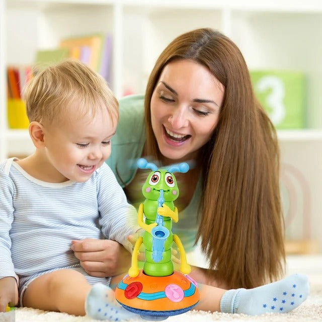 Dancing musical toy with light and sound – reacts to rhythm, LED lights | kids 3+