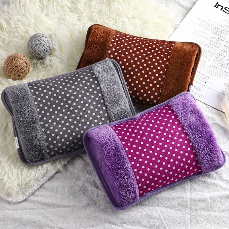 Electric heating pad warms fast – rechargeable, wireless use | pain relief
