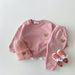 Bear tracksuit keeps kids cosy in soft cotton – elastic waist, easy to wear | kids
