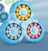 Fidget spinner puzzle eases stress and sharpens focus – 360° spin, colour beads | kids