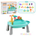 Water play toy sink with fishing game – flowing water, accessories | for kids