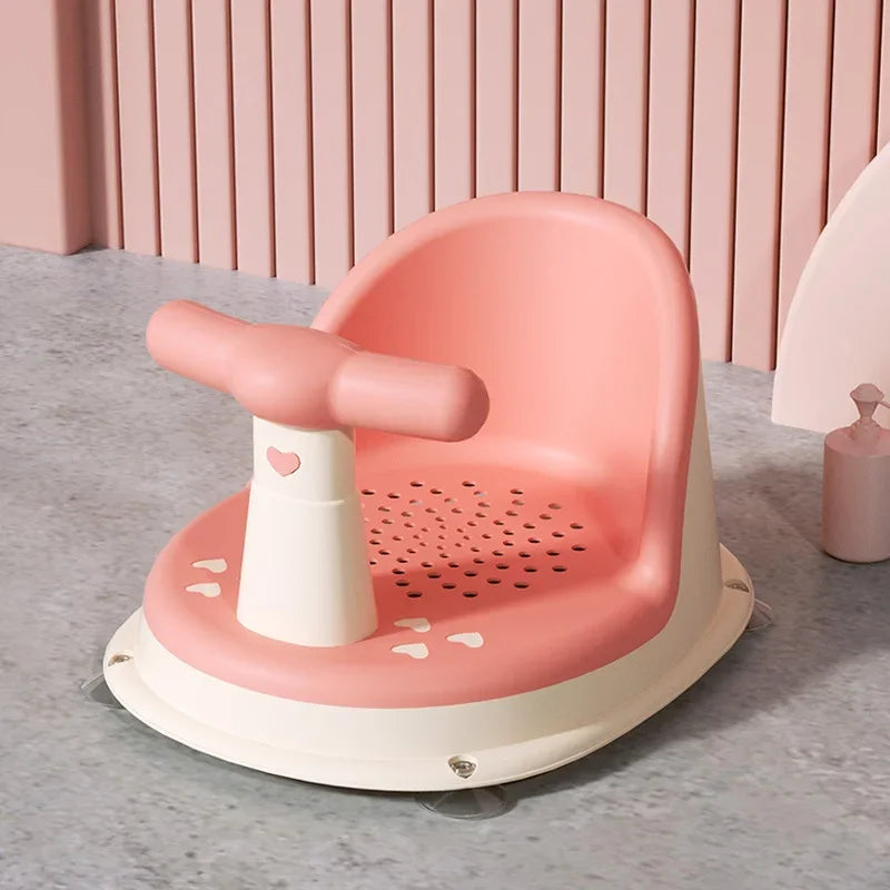 Ergonomic baby bath seat with non-slip suction cups – safe, comfortable, from 6 months | for babies