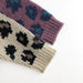 Knitted leopard print cardigan – soft cotton, ribbed cuffs | girls