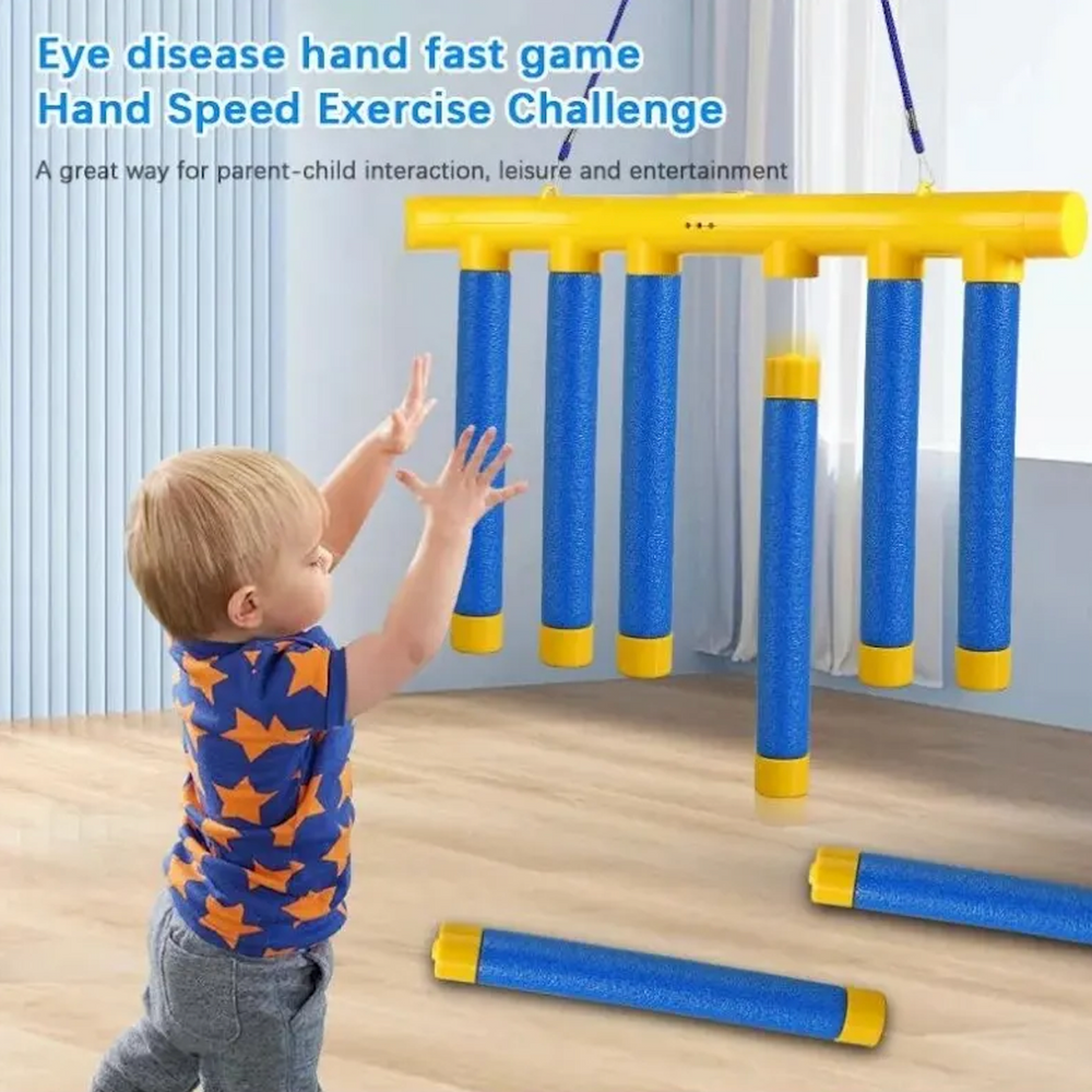 Reaction game trains hand-eye coordination – 3 speeds, rechargeable | ages 5+