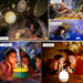 Star projector night light – remote control, adjustable colours | baby & kids