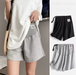 Maternity shorts with elasticated waistband – soft, breathable, flexible | pregnancy