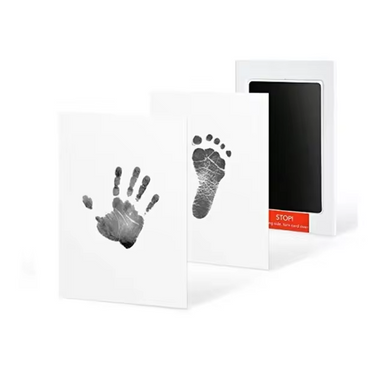 Inkless hand and footprint set for lasting memories – mess-free, no ink | new parent gift
