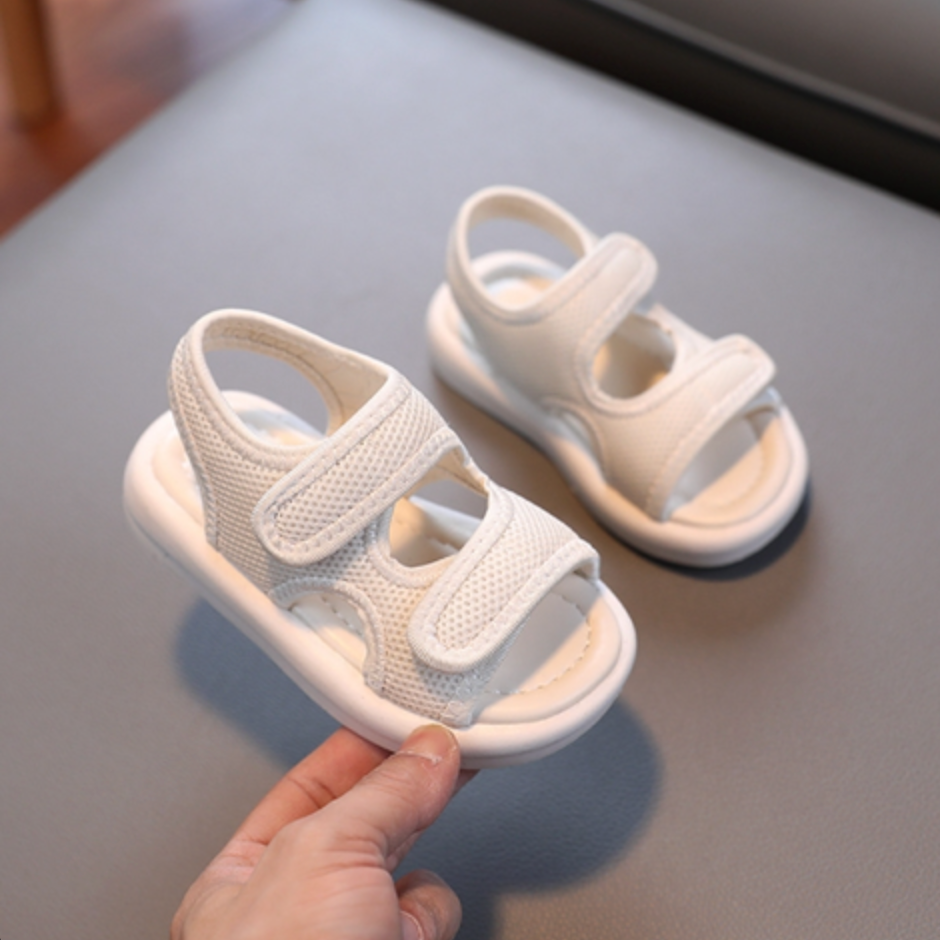 Baby & toddler sandals with breathable mesh – anti-slip sole, easy touch-fasten | summer shoes