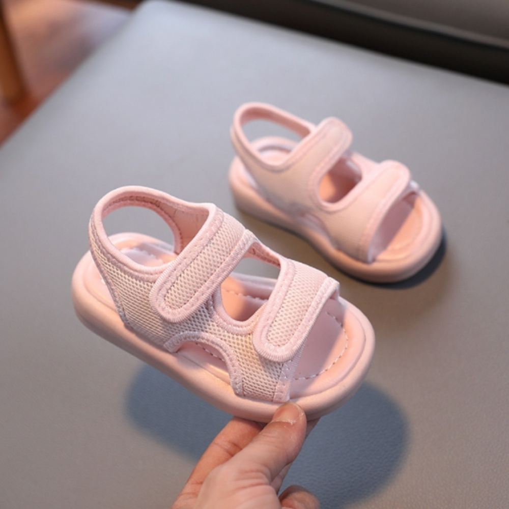 Baby & toddler sandals with breathable mesh – anti-slip sole, easy touch-fasten | summer shoes