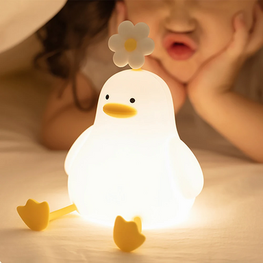 Duck night light with soft glow – adjustable, kid-friendly | nursery lighting