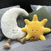 Soft comfort toy for bedtime – lightweight, skin-friendly, moon or sun design | baby & toddler
