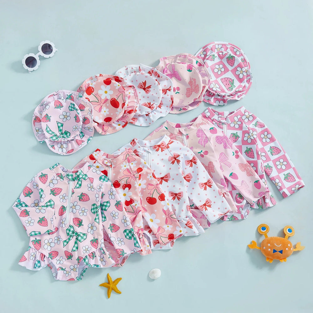 UV swim set with hat protects from the sun – quick-drying, stretchy | baby & toddler