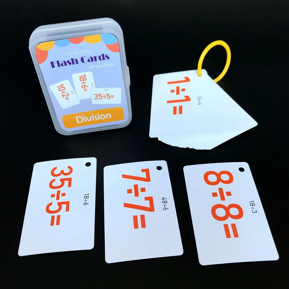Maths flashcards for mental arithmetic – addition, subtraction, confidence | kids