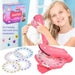 Hair glitter tool adds sparkle safely – no glue, reusable gems | girls hair toy