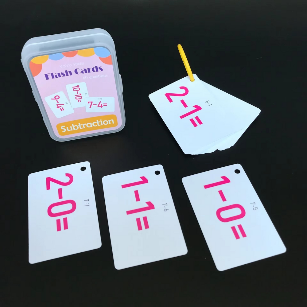Maths flashcards for mental arithmetic – addition, subtraction, confidence | kids