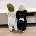 Baby jumpsuit with angel wings – soft cotton, easy poppers | babywear