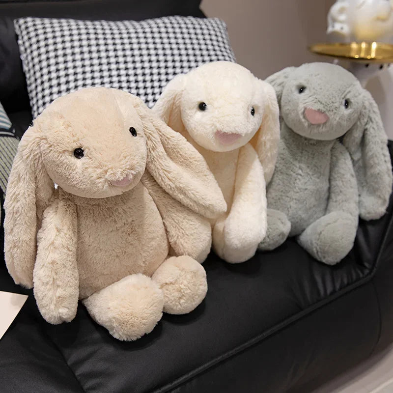 Cuddly rabbit soft toy – hypoallergenic, washable plush | Comfort toy for kids