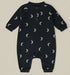 Moon print jumpsuit with soft cotton fabric – poppers, breathable | Baby romper