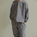 Kids jogging suit with soft fleece fabric – relaxed fit, elastic waistband | two-piece set