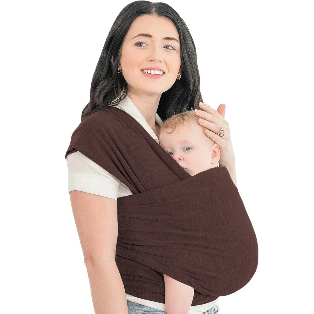 Ergonomic baby carrier with back-friendly support – padded straps, hip belt | parents