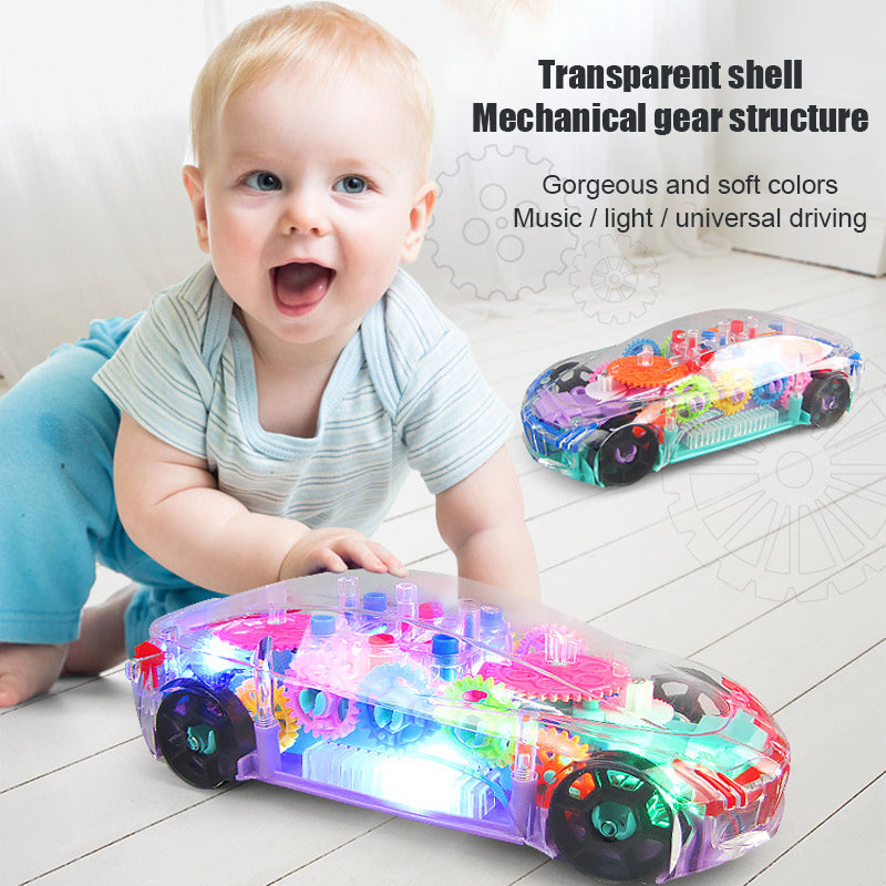 Toy car with music – self-driving, lights and sound | ages 1+